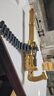 電動(dòng)鏈條黃金加特林電動(dòng)連發(fā)軟彈槍兒童玩具槍機(jī)關(guān)槍男孩禮物拋殼 L6黃金加特林60厘米（20鏈條20彈 曬單實(shí)拍圖