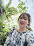 三彩2025夏季新款寬松收腰純棉牛仔褲顯瘦闊腿翻邊短褲女 曬單實(shí)拍圖