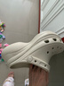 卡駱馳（crocs）小鯨魚檀健次同款洞洞鞋女鞋涼鞋拖鞋厚底涼拖 206302-2Y2 W6 曬單實(shí)拍圖