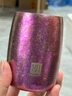 厚岸純鈦廣口杯馬克辦公鈦水杯高顏值啤酒杯咖啡杯牛奶杯洗漱杯隨行杯 紫蒲【里外純鈦】200ml 曬單實(shí)拍圖