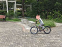 優(yōu)貝（RoyalBaby）兒童自行車男女童車腳踏車山地車6-7-10-12歲 小精靈20寸竹影綠 曬單實拍圖