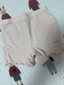 尼多熊女童內(nèi)褲安全褲防走光寶寶平角內(nèi)褲打底褲兒童四角短褲 粉+白 M 曬單實(shí)拍圖