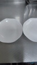 家用造型款北歐風(fēng)現(xiàn)代風(fēng)花瓣造型創(chuàng)意釉下彩簡(jiǎn)約家用8英寸花邊盤 象牙白 2個(gè)裝 曬單實(shí)拍圖