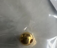 縱橫金業(yè)足金999   黃金轉(zhuǎn)運(yùn)珠 金珠子  1克 單顆 頂珠 散珠 手串diy 1克  轉(zhuǎn)運(yùn)珠 曬單實(shí)拍圖