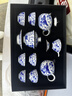 雅沁韻景德鎮(zhèn)青花瓷功夫茶具套裝粉彩蓋碗茶壺薄胎家用辦公室茶具禮品 青花溪山泛舟 曬單實拍圖
