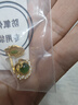 周百福如意銀耳釘女和田玉耳飾輕奢高級感耳環(huán)送女友生日七夕情人節(jié)禮物 曬單實拍圖