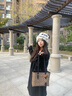 古蟻guyi適用蔻馳mollie25托特包肩帶配件coach茉莉長(zhǎng)背帶子替換 （黑色）mollie25肩帶（2條裝） 曬單實(shí)拍圖