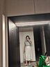 韓璐嬌（hanlujiao）連衣裙女裝2025夏季新款小個(gè)子時(shí)尚氣質(zhì)顯瘦搭配通勤套裝裙子夏天 襯衣+裙子配腰帶 S （建議80-98斤） 曬單實(shí)拍圖