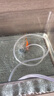 森森魚缸增氧泵水族箱氧氣泵LQE-100家用小型充氧泵4W單孔+全套配件 曬單實拍圖