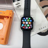 閃魔 蘋果手表膜 適用apple watch s10/s9保護膜 s8/7/6/5/4/SE無塵倉自動貼高清防指紋全屏曲面微晶膜 4/5/6/SE秒貼無塵倉【44mm】1片裝 曬單實拍圖
