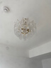 雷士（NVC）歐美輕奢吊燈客廳大燈餐廳燈臥室燈燈具燈飾全屋套餐 【珍露5頭】輕奢吊燈-帶3色光源 曬單實(shí)拍圖