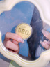 中國(guó)黃金（CHINA GOLD）520快樂(lè)黃金大餅足金金片紀(jì)念品擺件七夕情人節(jié)禮物送女朋友老婆 520快樂(lè)大餅 曬單實(shí)拍圖