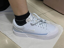 耐克（NIKE）官方COURT LEGACY女子運動鞋夏季板鞋厚底鞋增高FV5526 001足球灰/山峰白/鋁藍/白 37.5 曬單實拍圖