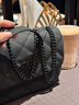 Tory Burch 湯麗柏琦【線上專享】 WILLA 小號(hào)啞光肩背包TB 149682 黑色 001 OS 曬單實(shí)拍圖