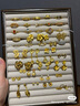 周六福黃金耳釘女足金999花卉耳飾耳針 計(jì)價(jià) 2.2g 曬單實(shí)拍圖