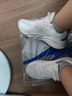 鴻星爾克女鞋運動(dòng)鞋夏季厚底女子休閑鞋子百搭輕便老爹鞋軟彈跑鞋桀驁3.0 微晶白/煙灰綠 38 曬單實(shí)拍圖