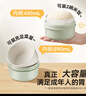 蘇泊爾（SUPOR）飯盒陶瓷內(nèi)膽便當(dāng)盒可微波爐加熱上班族學(xué)生便攜餐盒三件套 曬單實拍圖