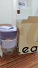 物生物（RELEA）玻璃杯水杯男女咖啡杯高顏值吸管杯玻璃茶杯大學(xué)生杯子節(jié)日禮物 曬單實(shí)拍圖
