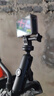 摩多狼（MOTOWOLF）摩托車(chē)行車(chē)記錄儀支架GOPRO固定架摩旅騎行運動(dòng)相機直播云臺架子改裝配件 鏡座款（雙頭360°旋轉）【鋁合金桿架】 曬單實(shí)拍圖