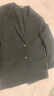 SHANSHAN杉杉西服男春秋純色兩?？劭拱櫬殬I(yè)正裝西裝男士商務(wù)簡(jiǎn)約休閑外套 曬單實(shí)拍圖