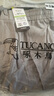 啄木鳥（TUCANO）褲子男直筒寬松春夏季休閑褲男士亞麻闊腿透氣潮長褲 灰色  3XL  曬單實(shí)拍圖