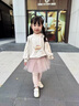 G.DUCKKIDS小黃鴨女童打底褲春秋裝兒童褲子假兩件裙褲女孩寶寶洋氣外穿長褲 灰色 90 尺碼1~2歲【 80-90cm】 曬單實拍圖