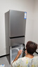 海爾（Haier）217升三門宿舍租房家用小冰箱小型抗菌凈味風(fēng)冷無霜一級(jí)能效節(jié)能BCD-217WGHC3E9S9家電國家補(bǔ)貼20% 曬單實(shí)拍圖