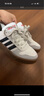 adidas「小鋸齒」D-PAD CLASSIC休閑美高風復古籃球板鞋阿迪達斯 淺灰/黑色/淺猩紅   41 曬單實拍圖