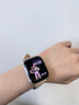 炫戴（XUANDAI）適用蘋果手表apple watch表帶小蠻腰真皮iWatch s10/s9腕帶復(fù)古纖細(xì)s8/s7/s6代通用配件 奶油杏 38/40/41/42表盤4~10代/se 曬單實(shí)拍圖