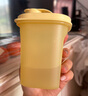 特百惠（Tupperware）迷你纖巧壺自制果飲男女學(xué)生水杯子七夕情人節(jié)禮物 香草黃350ml 曬單實(shí)拍圖
