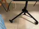 春影（CY） 多功能筆記本電腦支架落地室內直播站立式辦公可升降旋轉托盤(pán)支撐三腳架免打孔便攜投影儀支架 【無(wú)滑輪】【加粗可升降】125cm投影儀支架+托盤(pán) 曬單實(shí)拍圖
