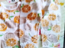 舒貝怡兒童內(nèi)衣套裝純棉寶寶睡衣褲嬰兒衣服夏季空調(diào)服秋衣秋褲黃90CM 曬單實(shí)拍圖
