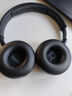 墨頓 適用JBL Tune600 660 670耳罩杰寶T500BT T450 T510 520BT 600BTNC頭戴降噪耳機套隔音海綿套配件 T600/660/670NC黑色印字皺皮【帶卡扣】 曬單實(shí)拍圖
