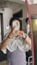 青青日志春夏新款女士披肩時尚外搭空調(diào)房鏤空套頭罩衫網(wǎng)紅 白色 均碼 曬單實拍圖