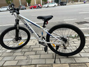 喜德盛山地車(chē)自行車(chē)騎行運動(dòng)健身代步通勤24速27.5大輪油壓碟剎黑客700 銀/灰 24速 15.5英寸 曬單實(shí)拍圖