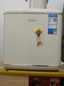 美的（Midea）46L 冰可可單門冰箱復(fù)古易嵌冷藏中小型家用宿舍家居租房家電 奶酪小方 BC-46MR 曬單實拍圖