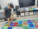 比比奇跳格子地墊兒童跳房子地貼幼兒園感統(tǒng)訓(xùn)練器材戶外團(tuán)建游戲道具 曬單實(shí)拍圖