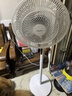 美的（Midea）【颶風節(jié)能】七葉柔風立式電風扇/家用輕音落地扇/臺式小型風扇/大風力遙控定時搖頭風扇 SAH35BSJ 曬單實拍圖