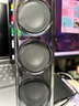 哈曼卡頓水晶4代桌面藍牙音箱  電腦通用雙聲道 Soundsticks4 電腦音箱桌面藍牙音箱氛圍燈音響生日禮物 水晶4 黑色款 曬單實拍圖