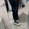 匡威（Converse）官方 Run Star Legacy CX低幫夾心厚底鞋黑色A11489C A11489C 37.5 曬單實(shí)拍圖