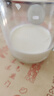 onlycook高硼硅玻璃杯帶蓋帶刻度水杯送勺子男女牛奶杯家用果汁杯-小號 曬單實拍圖