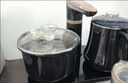 美的（Midea）電熱水壺 全智能自動(dòng)上水電水壺煮茶器保溫茶臺(tái)燒水壺一體茶盤電茶壺煮茶熱水壺消毒三合一燒水器 0.7L 【雙頭茶盤 9段控溫】MK-C13 曬單實(shí)拍圖