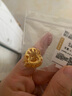 中鑫珠寶黃金吊墜女999.9足金項(xiàng)鏈墜桃心金墜子大款送女友女神節(jié)節(jié)日禮物 4.15g 曬單實(shí)拍圖