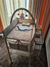 ANGI BABY尿布臺(tái)嬰兒護(hù)理臺(tái)多功能嬰兒床操作臺(tái)新生兒撫觸臺(tái)寶寶洗澡尿布臺(tái) 【龍骨加固+四檔高度+晾衣架】灰 寶寶換尿不濕護(hù)理臺(tái)可移動(dòng) 曬單實(shí)拍圖