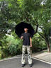 左都（ZUODU）雙層自動雨傘長柄超大號加固加厚結(jié)實抗風暴雨專用三雙人男士定制 曬單實拍圖