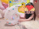 仕彩 簡約風(fēng)生日派對氣球背景墻場景布置兒童男孩女寶寶生日快樂裝飾 曬單實拍圖