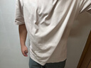 蕉下（beneunder）短袖T恤男戶外防曬防汗?jié)n運(yùn)動(dòng)三防T春夏男裝DR618淺咖駝2XL 曬單實(shí)拍圖