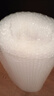 LINGS 全新透明PE材質氣泡膜55CM*50M 打包泡沫泡泡紙大卷塑料包裝膜泡沫防震保護 約3.4斤 曬單實拍圖