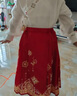 巴拉巴拉女童套裝兒童長袖衣服秋季2024時(shí)尚國風(fēng)馬面裙兩件套208324104002 曬單實(shí)拍圖