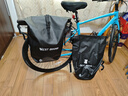 西騎者（WestBiking）自行車后座包大容量貨架馱包全防水公路山地車包尾包長途騎行裝備 黑色一對裝【50L】 曬單實拍圖
